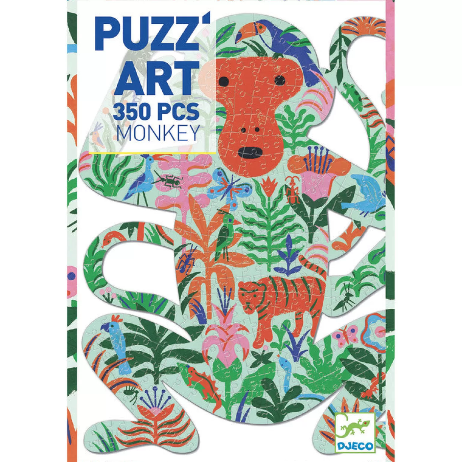 Djeco - Puzzle Art 350 Pcs Monkey