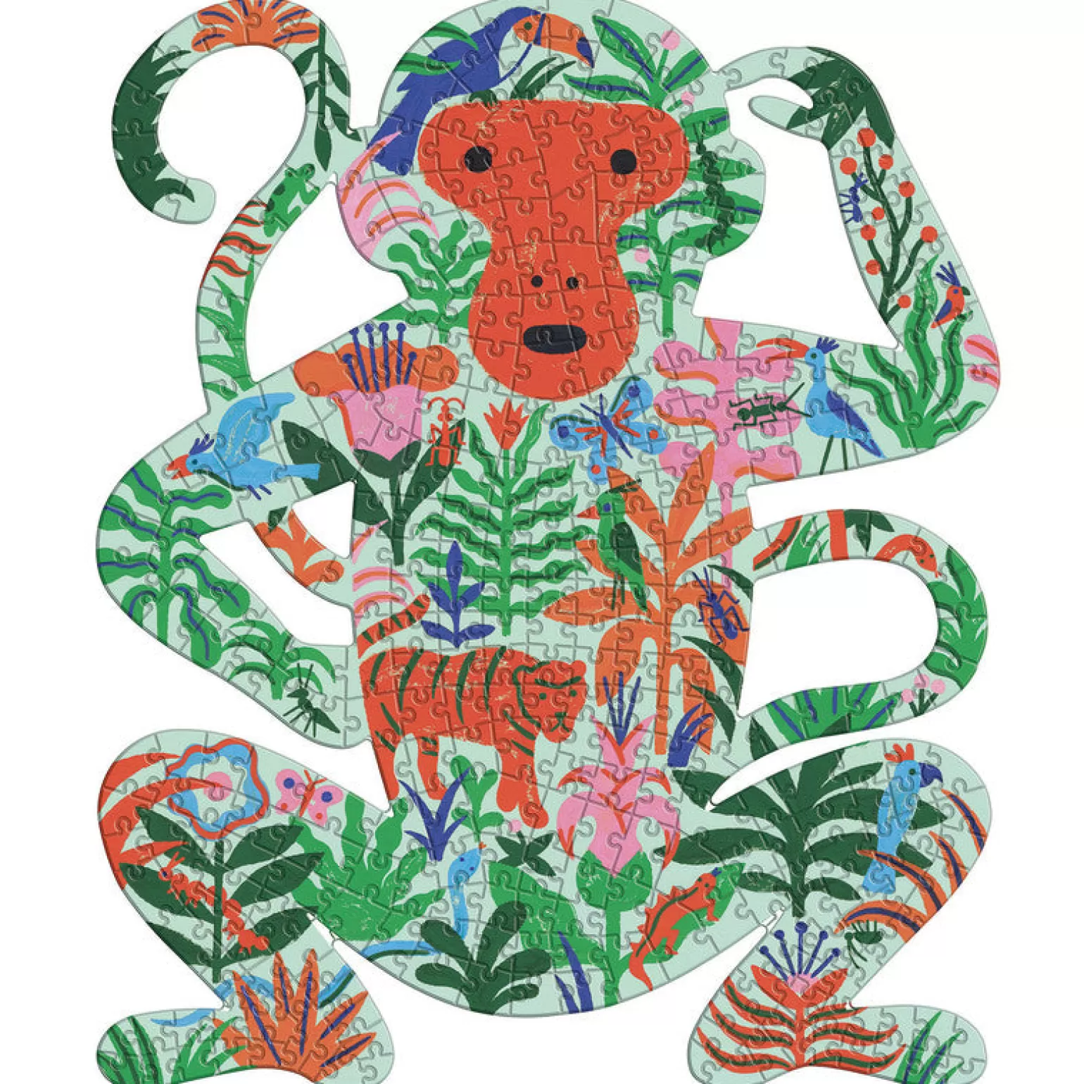 Djeco - Puzzle Art 350 Pcs Monkey