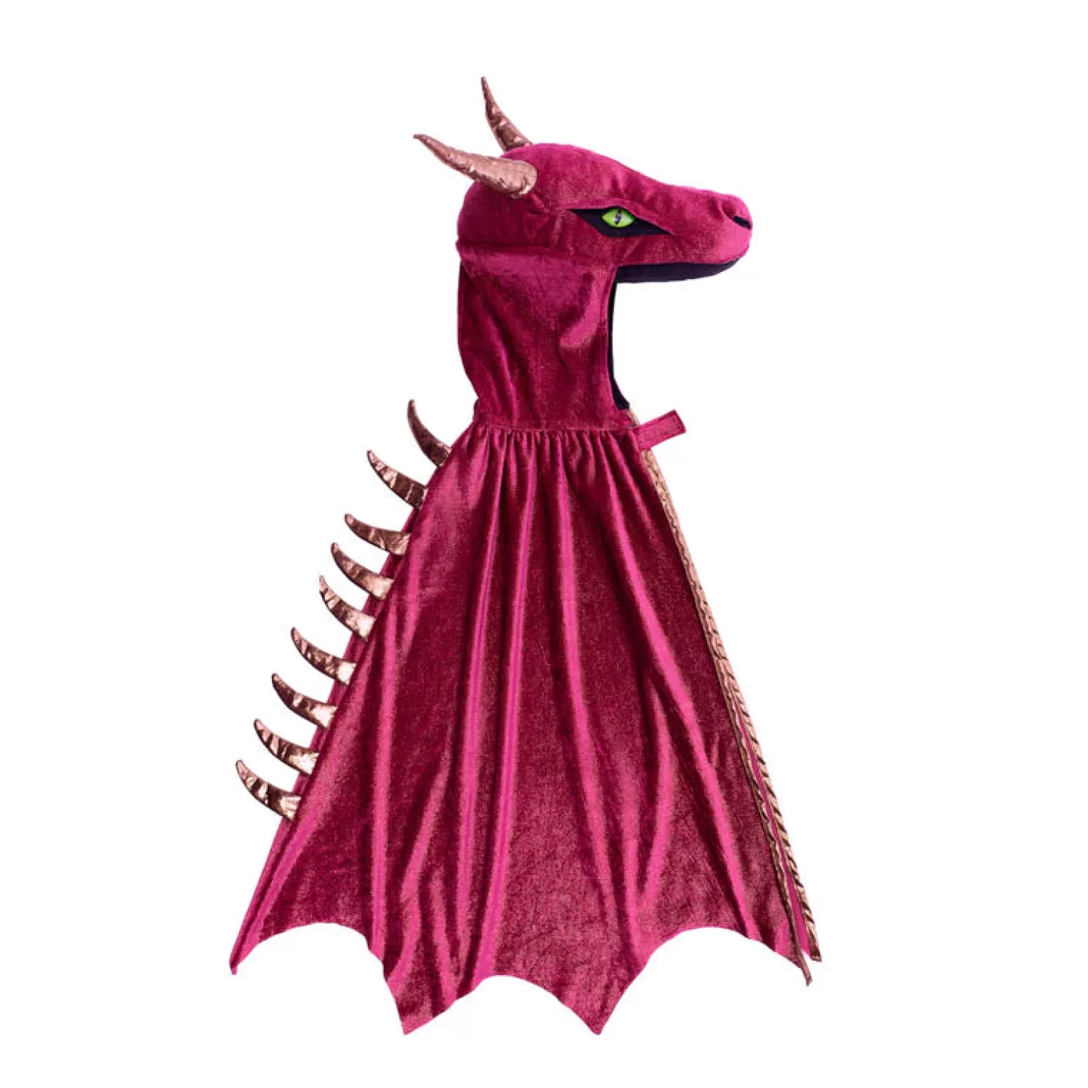 Great Pretenders - Starry Night Dragon Cape Costume In Burgundy And Copper
