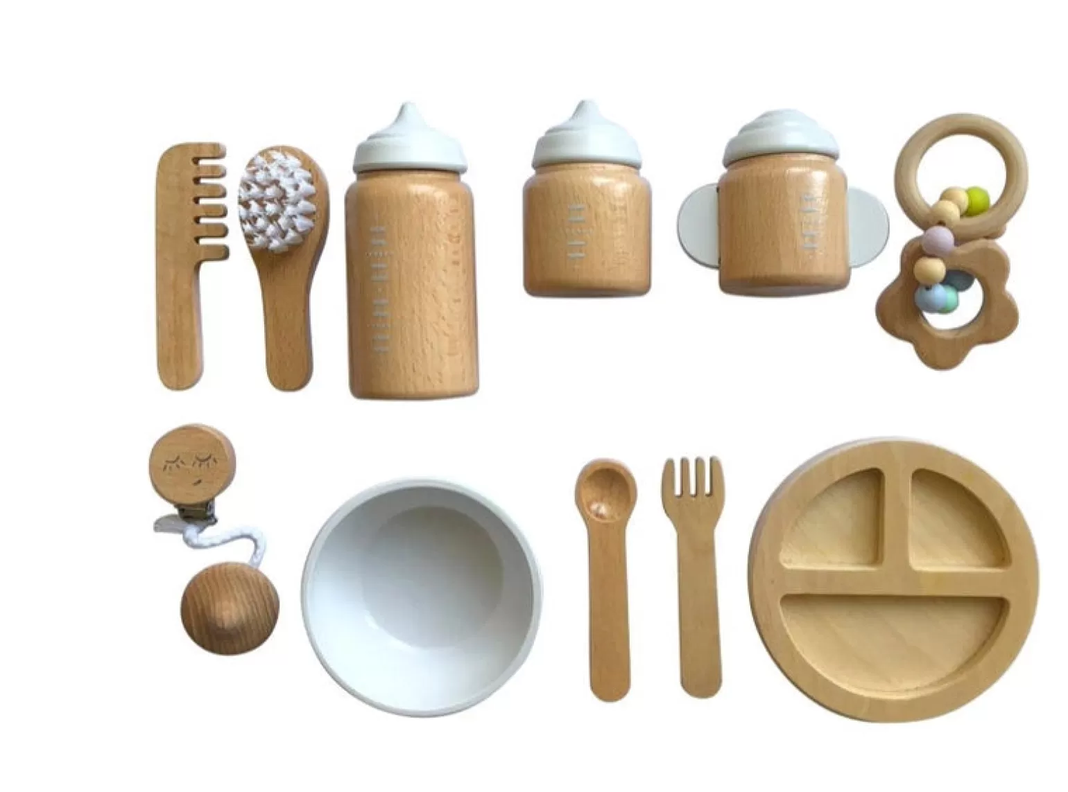 Shop -Wooden Doll Accessory Kit In Wood Pretend + Imaginative Play