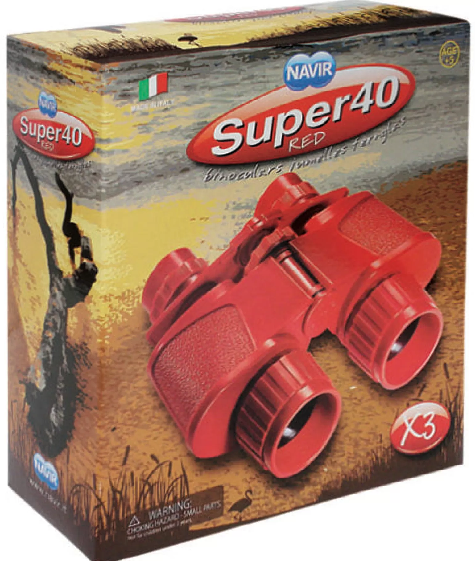 Navir - Red Binoculars