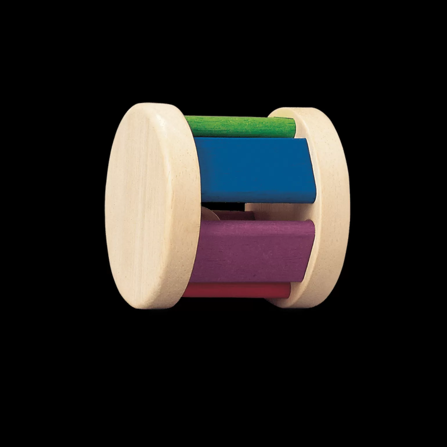 Sale - Rainbow Wooden Roller Wooden Toys
