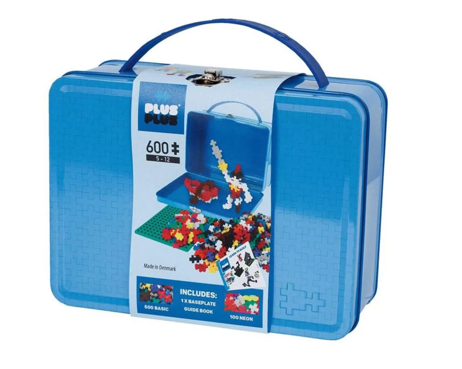 Plus Plus - Basic 600 Pieces Metal Suitcase